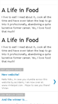 Mobile Screenshot of alifeinfood.blogspot.com