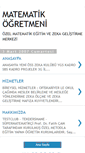 Mobile Screenshot of matematikogretmeni.blogspot.com