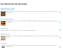 Tablet Screenshot of lesnocturnesdugymnase.blogspot.com