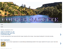 Tablet Screenshot of coppergazette.blogspot.com