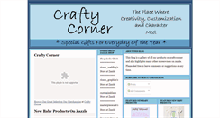 Desktop Screenshot of craftycorners.blogspot.com