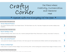 Tablet Screenshot of craftycorners.blogspot.com