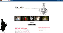 Desktop Screenshot of lilystella.blogspot.com