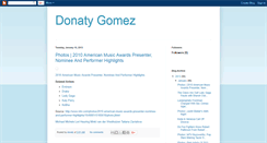 Desktop Screenshot of donatygomez.blogspot.com