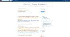 Desktop Screenshot of 1961arnie-goodeveningamerica.blogspot.com