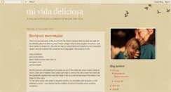 Desktop Screenshot of mividadeliciosa.blogspot.com