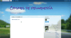 Desktop Screenshot of chismesdepeluqueria.blogspot.com