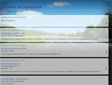 Tablet Screenshot of chismesdepeluqueria.blogspot.com