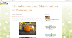 Desktop Screenshot of morrisoninc.blogspot.com