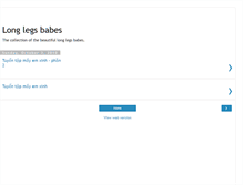 Tablet Screenshot of hotlonglegs.blogspot.com