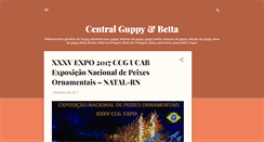 Desktop Screenshot of centralguppy.blogspot.com
