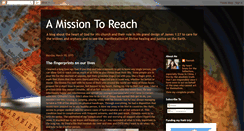 Desktop Screenshot of missiontoreach.blogspot.com