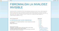 Desktop Screenshot of fibromialgiainvalidezinvisible.blogspot.com