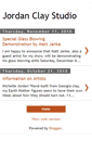 Mobile Screenshot of jordanclaystudio.blogspot.com