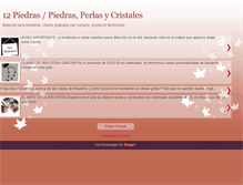 Tablet Screenshot of piedrasperlasycristales.blogspot.com