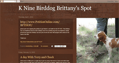 Desktop Screenshot of kninebirddog.blogspot.com