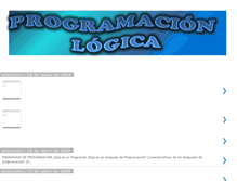 Tablet Screenshot of programacion-programacionlogica.blogspot.com