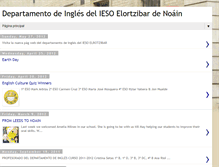 Tablet Screenshot of ieselortzibaringles.blogspot.com