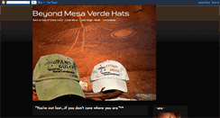 Desktop Screenshot of anasazihats.blogspot.com