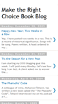 Mobile Screenshot of maketherightchoicethebook.blogspot.com