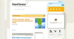 Desktop Screenshot of manfitness.blogspot.com