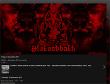 Tablet Screenshot of blutsabbath.blogspot.com