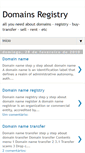Mobile Screenshot of domains-registry.blogspot.com