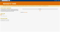 Desktop Screenshot of nihadstake.blogspot.com