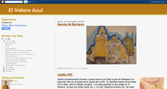Desktop Screenshot of elveleroazul.blogspot.com