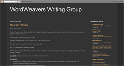 Desktop Screenshot of bvillewordweavers.blogspot.com