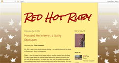 Desktop Screenshot of oneredhotruby.blogspot.com