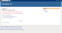 Desktop Screenshot of ideologie.blogspot.com