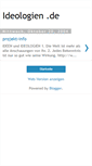 Mobile Screenshot of ideologie.blogspot.com