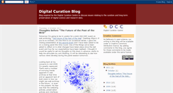 Desktop Screenshot of digitalcuration.blogspot.com