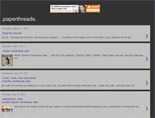 Tablet Screenshot of paperthreadsclothing.blogspot.com