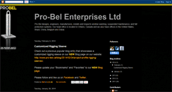 Desktop Screenshot of probelenterprises.blogspot.com