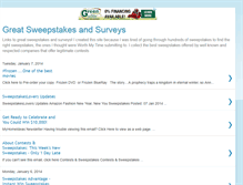 Tablet Screenshot of grtsweepstakes.blogspot.com