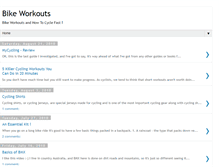 Tablet Screenshot of bikeworkouts.blogspot.com
