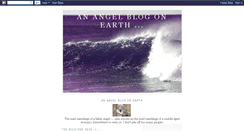 Desktop Screenshot of anangelblogonearth.blogspot.com