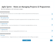 Tablet Screenshot of agilesprint.blogspot.com