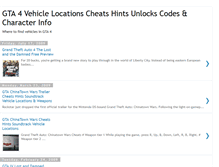 Tablet Screenshot of gta4vehicles.blogspot.com