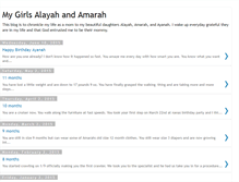 Tablet Screenshot of mybabyalayah.blogspot.com
