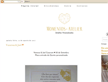 Tablet Screenshot of momentos-atelier.blogspot.com