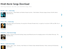 Tablet Screenshot of downloadallhindisongs.blogspot.com