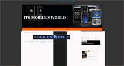 Desktop Screenshot of itsmobilesworld.blogspot.com