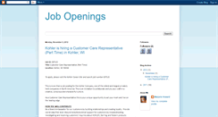 Desktop Screenshot of job-openings-now.blogspot.com