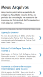 Mobile Screenshot of meusarquivosjornalismo.blogspot.com