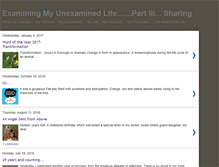 Tablet Screenshot of examiningmyunexaminedlife.blogspot.com