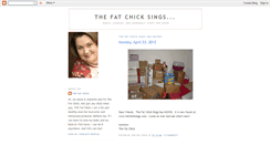 Desktop Screenshot of fatchicksings.blogspot.com