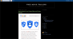 Desktop Screenshot of movietrailersfree.blogspot.com